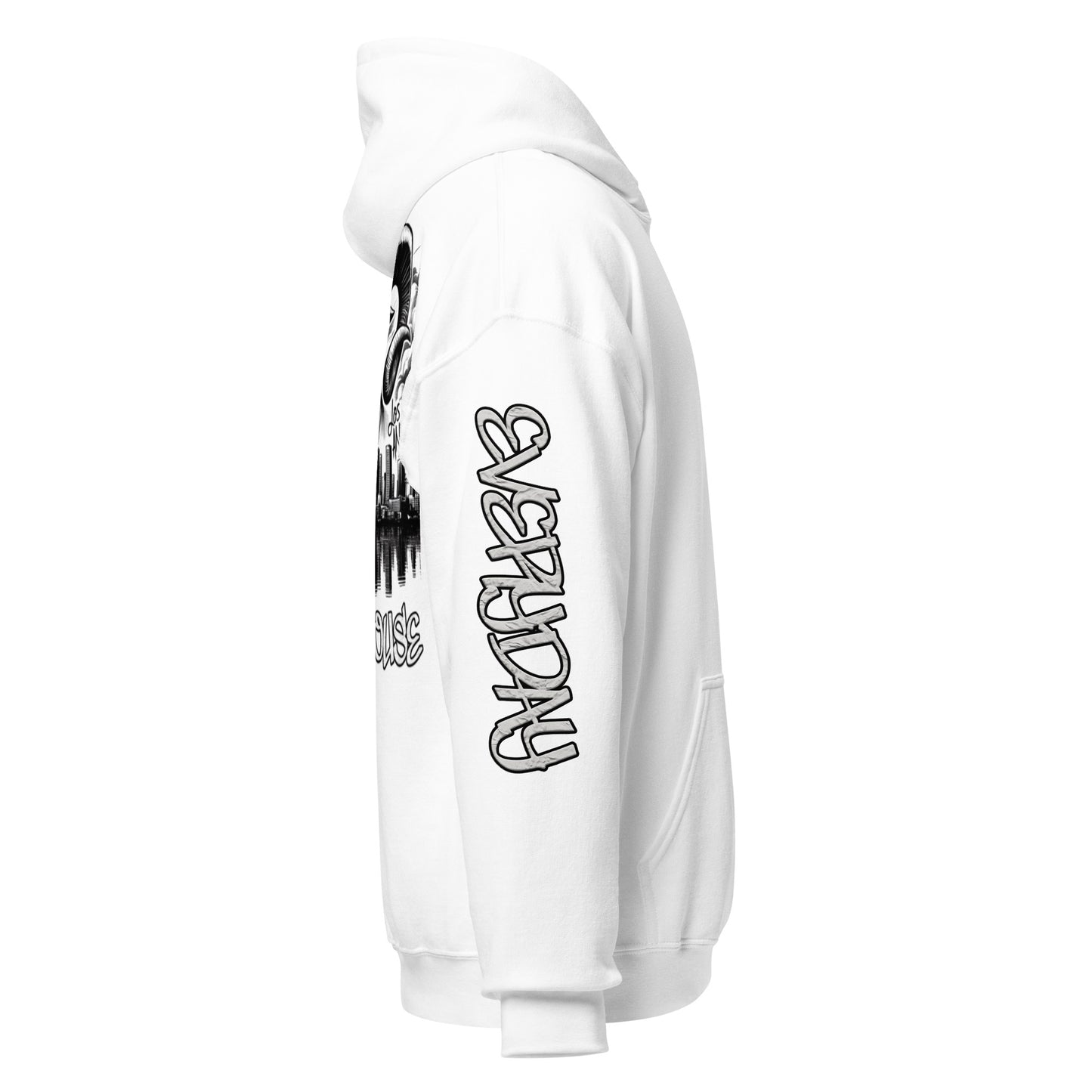 RAMSHOUSE W/Sleeve Lettering Unisex Hoodie