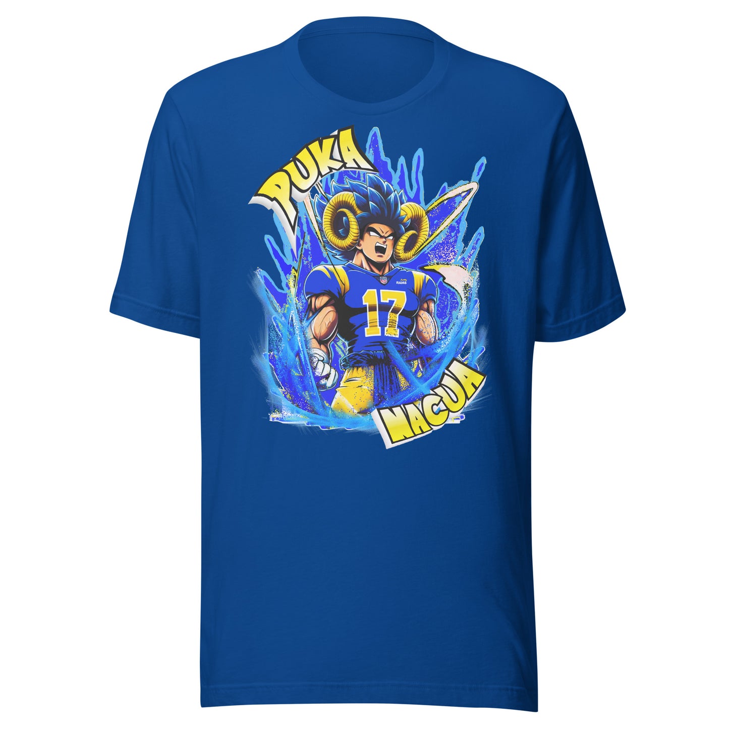 Adult Puka Blue Aura Unisex t-shirt