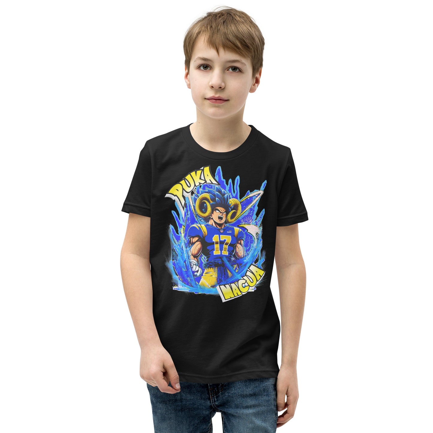 Youth Puka Blue Aura Short Sleeve T-Shirt