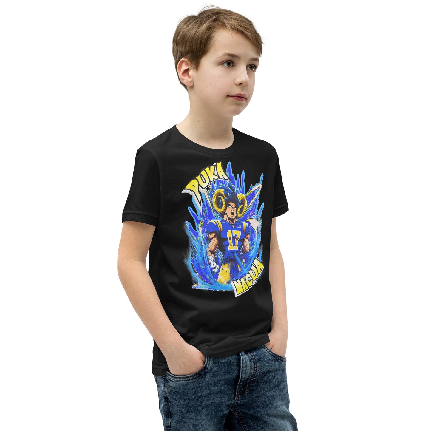 Youth Puka Blue Aura Short Sleeve T-Shirt