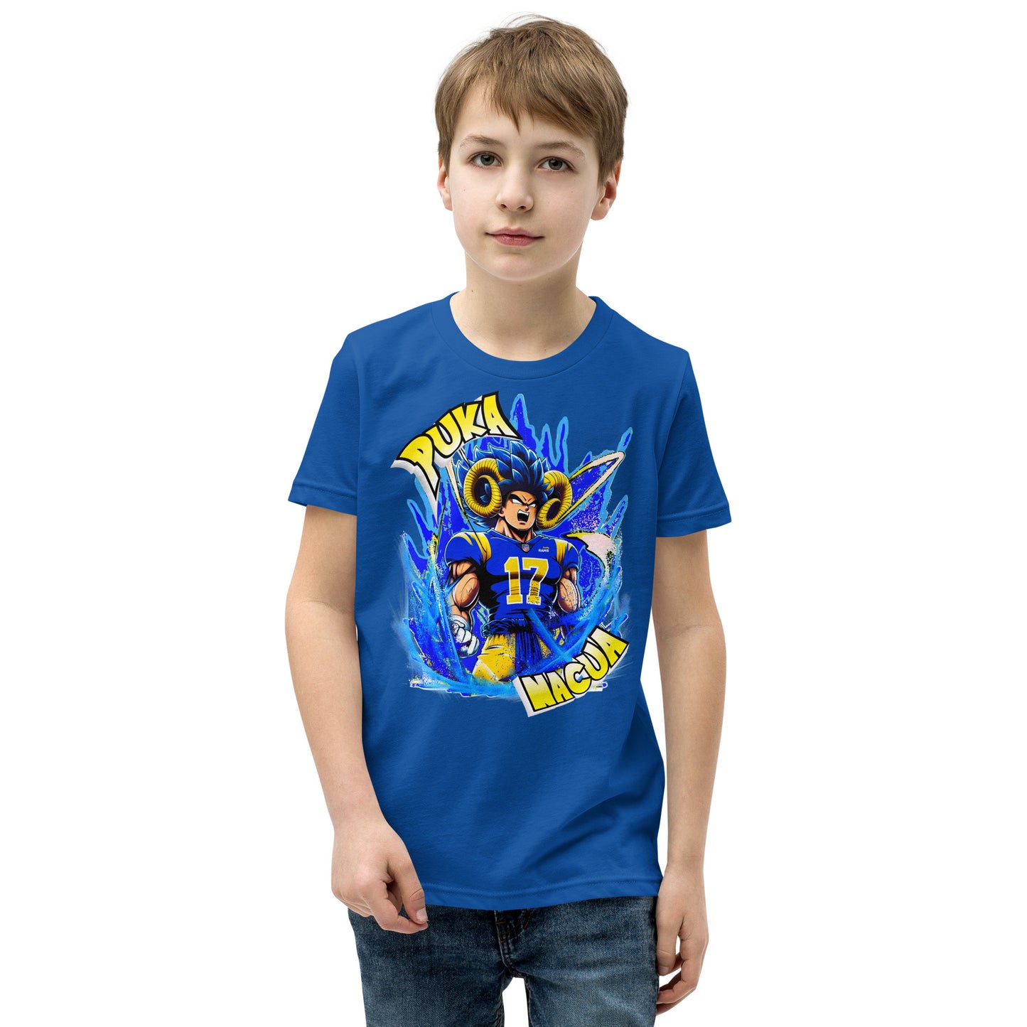 Youth Puka Blue Aura Short Sleeve T-Shirt