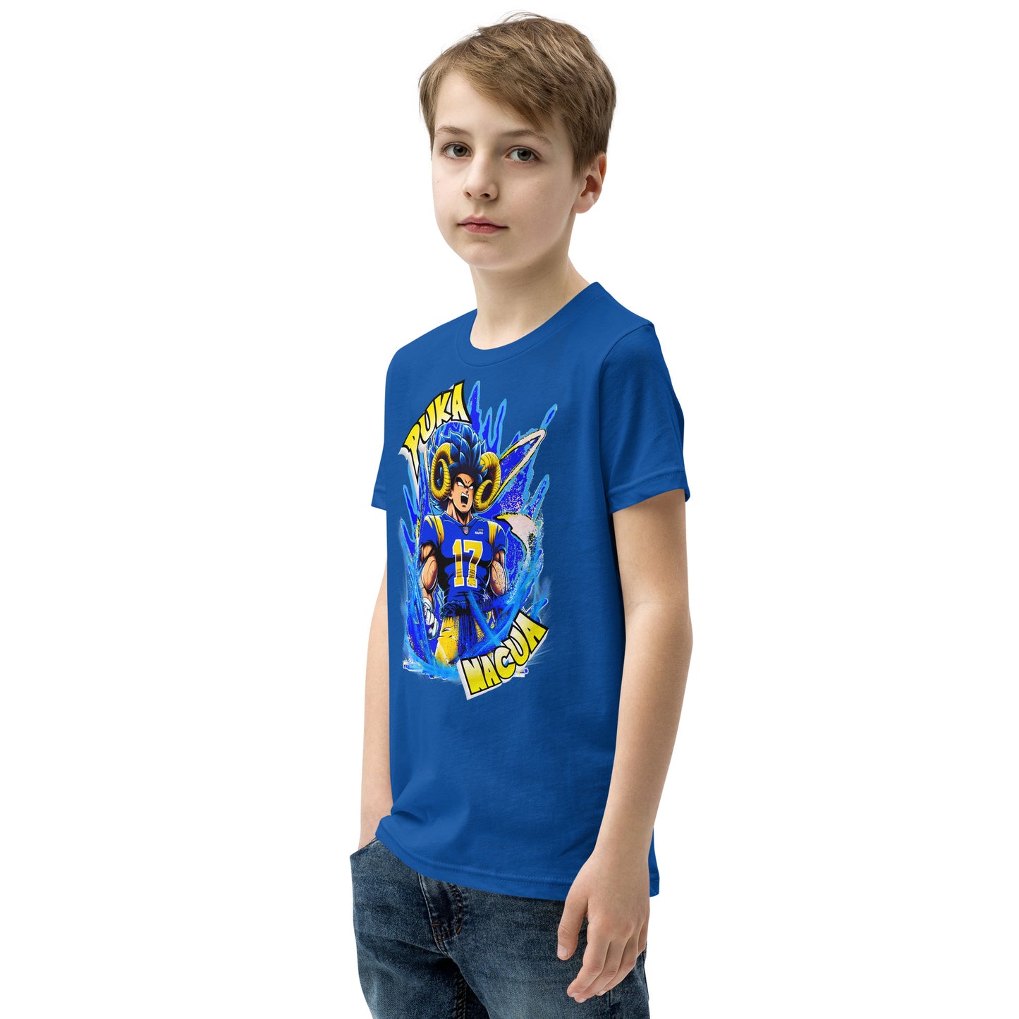 Youth Puka Blue Aura Short Sleeve T-Shirt