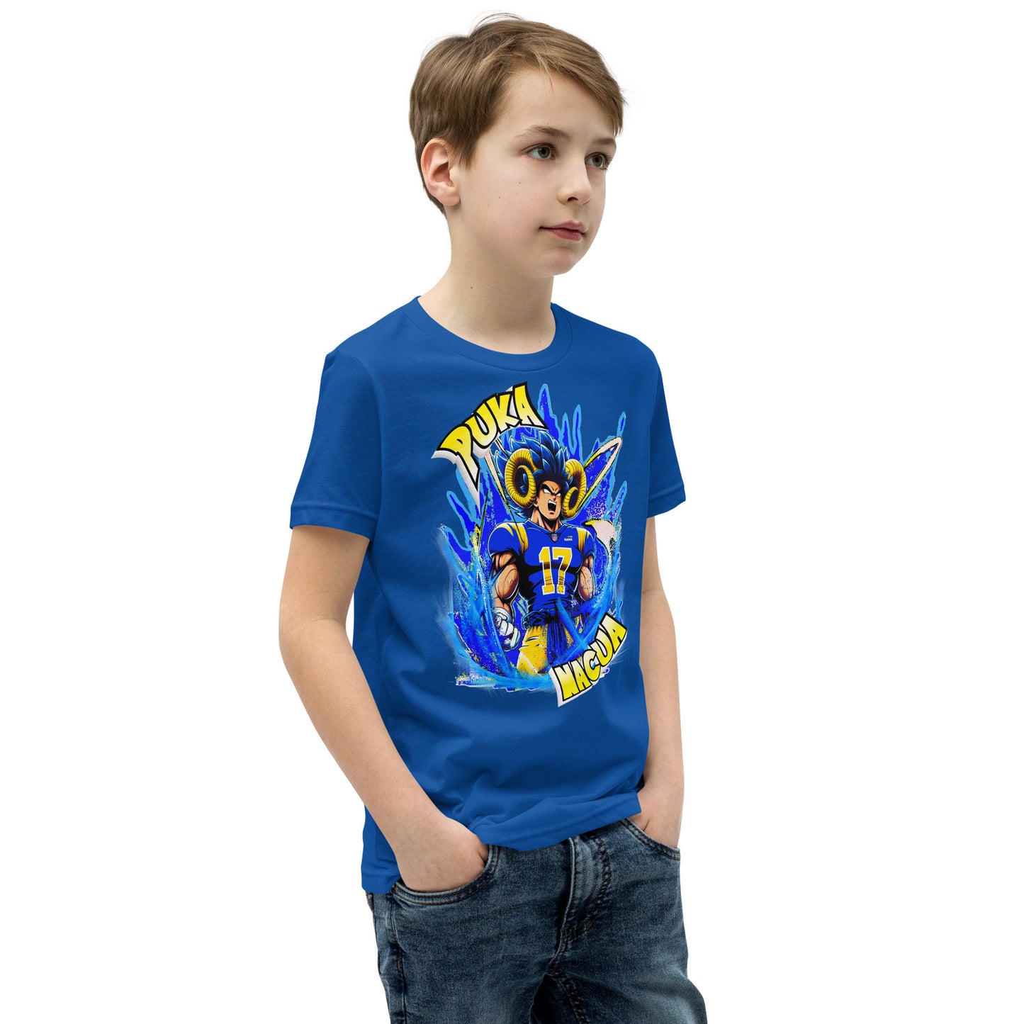 Youth Puka Blue Aura Short Sleeve T-Shirt