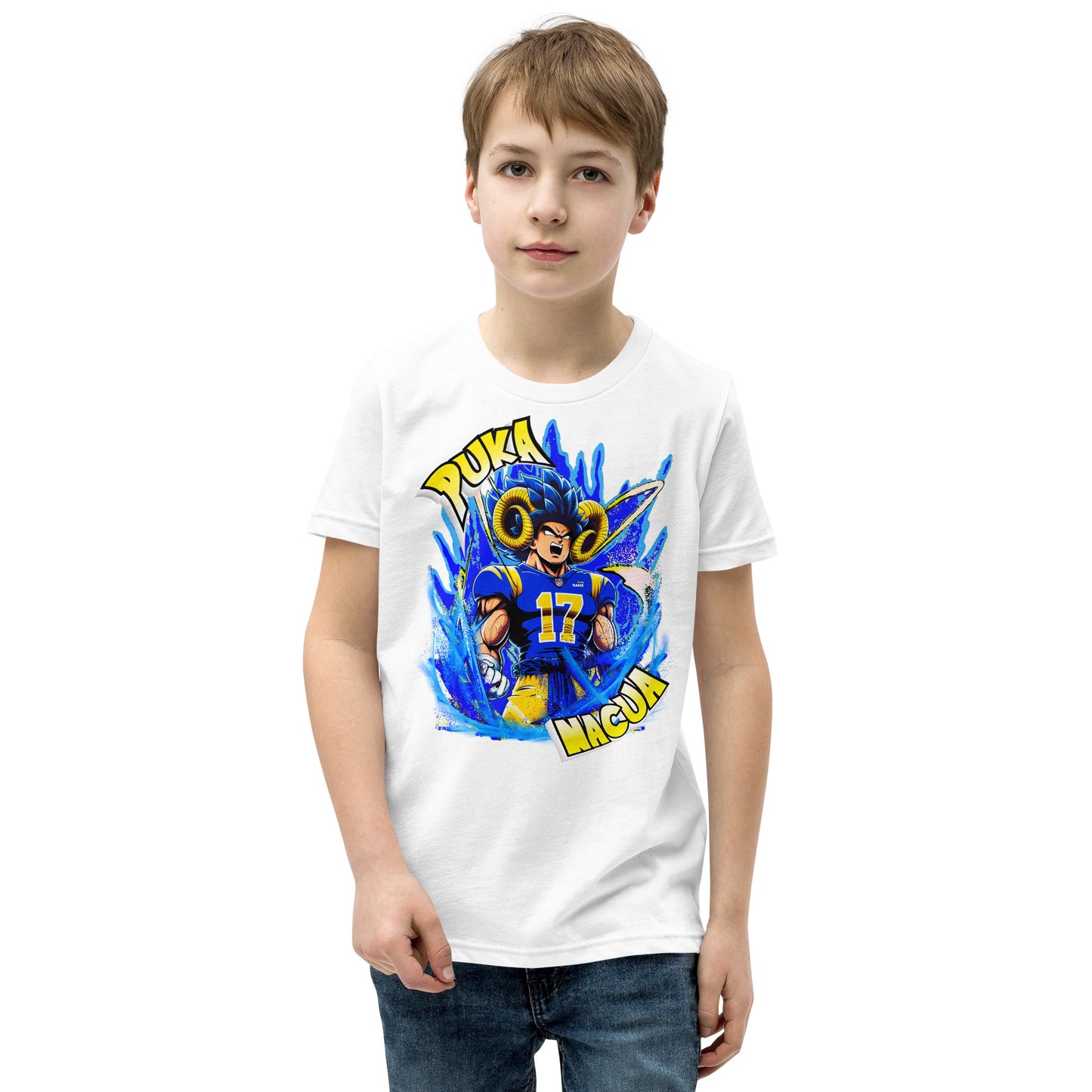 Youth Puka Blue Aura Short Sleeve T-Shirt