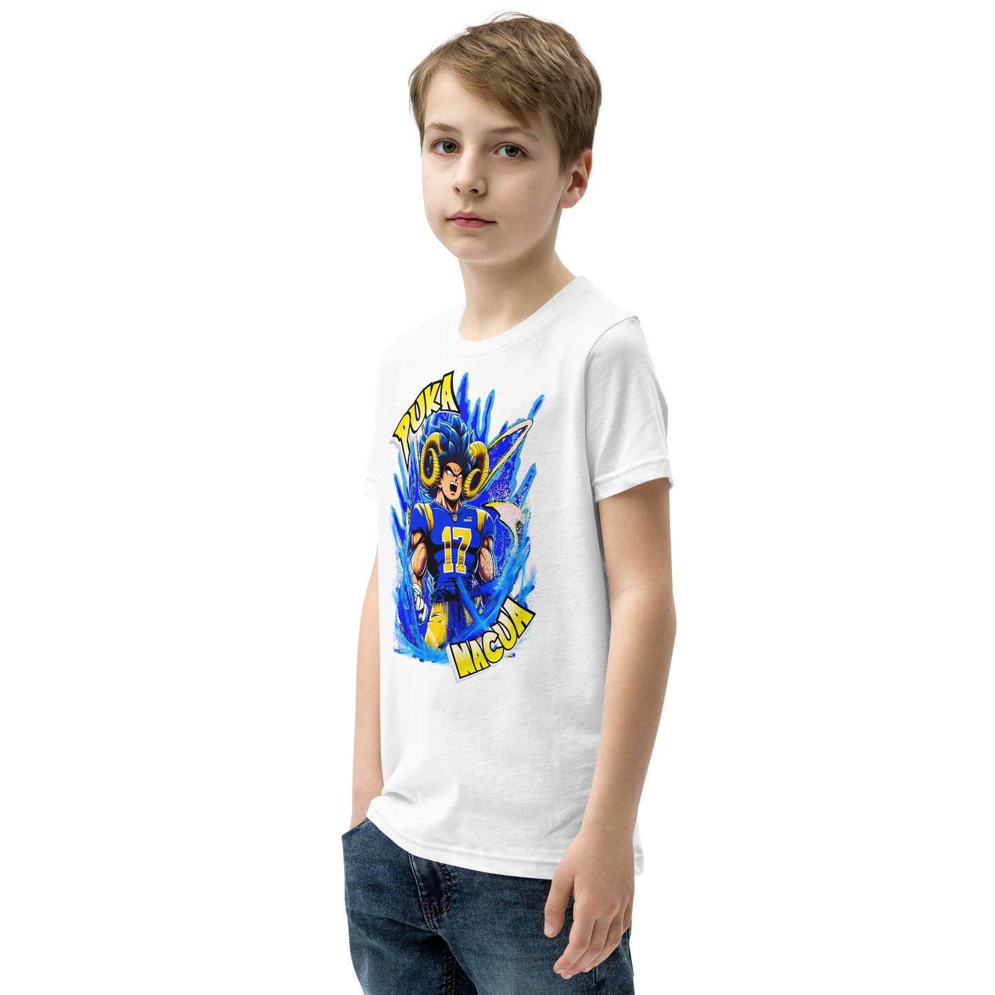 Youth Puka Blue Aura Short Sleeve T-Shirt