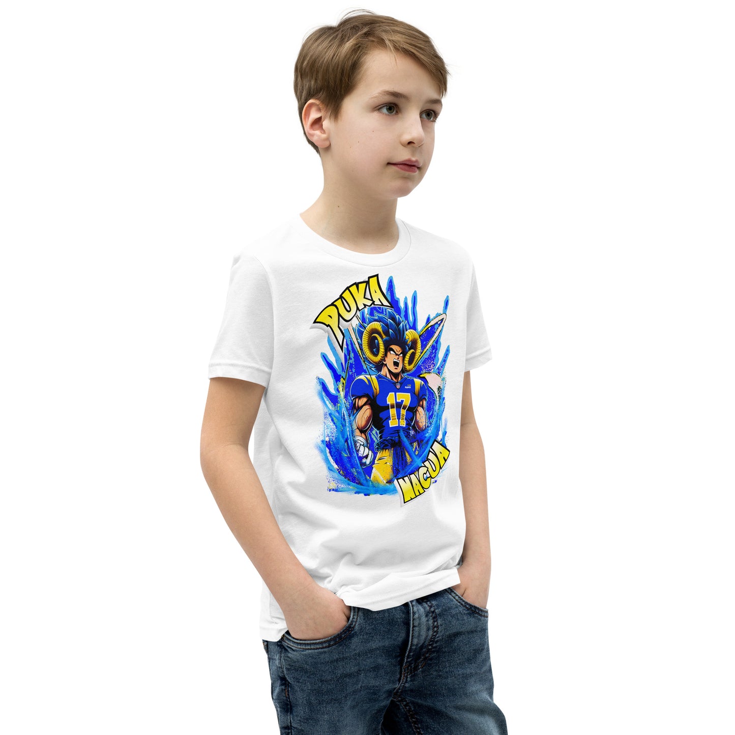 Youth Puka Blue Aura Short Sleeve T-Shirt